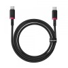 Cablu Date si Incarcare USB-C - USB-C Baseus Dura Series, 100W, 2m, Rosu P10377803U01-03