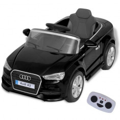 Ma?ina electrica Audi A3 cu telecomanda, negru foto