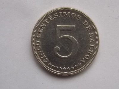 5 CENTESIMOS 1970 PANAMA foto