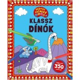 Klassz d&iacute;n&oacute;k - Sz&aacute;mos sz&iacute;nező - T&ouml;bb mint 350 matrica!