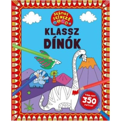 Klassz d&amp;iacute;n&amp;oacute;k - Sz&amp;aacute;mos sz&amp;iacute;nező - T&amp;ouml;bb mint 350 matrica! foto
