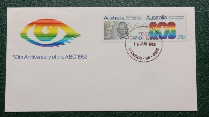 Australia 1982 - 50 de ani ABC, FDC