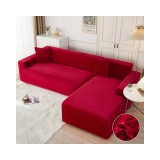 Cumpara ieftin Huse Elastice pentru Coltar din Catifea - JO557 Bordo