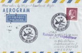 FILATELIE TEMATICA - PLIC SUEDIA TEMATICA AVION AVIOANE AVIATIE AIRMAIL AEROGRAMA