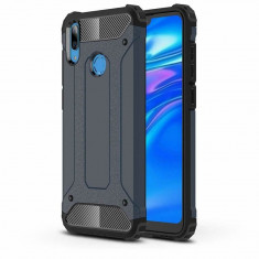 Husa Asus ZenFone Max Pro M2 ZB631KL, Hybrid Armor Rugged, Albastru foto