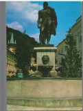 CPIB 15365 - CARTE POSTALA - BAILE HERCULANE. STATUIA LUI HERCULES, DANTELATA