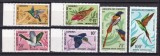 Comore 1967 fauna pasari MI 79-84 MNH
