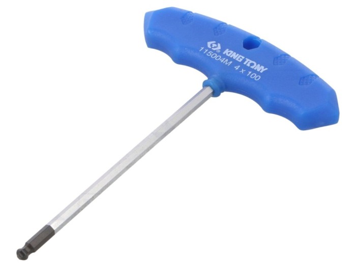 Cheie Imbus Sferică HEX 4mm