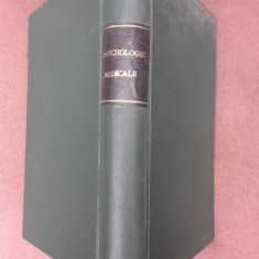 Manuel theoretique et pratique de psychologie medicale - E. Kretschmer (carte in limba franceza)