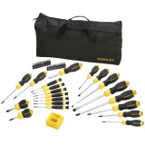 Stanley STHT0-62113 - Set surubelnite cu profil mixt 42 bucati