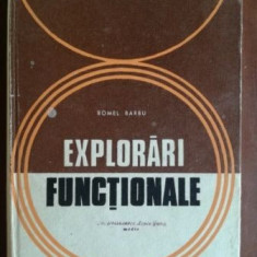 Explorari functionale- Romel Barbu