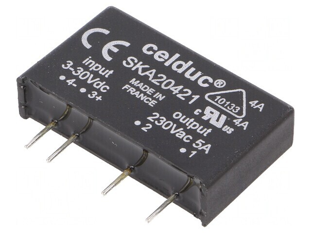 Releu semiconductor SPST-NO 3-30VDC 5A 12-275VAC