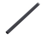 Manşon termocontractabil cu adeziv 4mm 1,2m negru