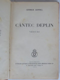 Cantec Deplin , George Lesnea , 1934 (cu dedicatie)