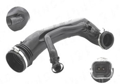 Furtun intercooler Citroen C4 Picasso, 10.2013; C4, 2013; C5, 04.20; Ds3, 20; Ds4, 20; Ds5, 20, Peugeot 207, 20; 3008, 202016; 308, 20; 5008, 202016;