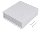 Carcasă ABS Gri Deschis 129x134x47mm
