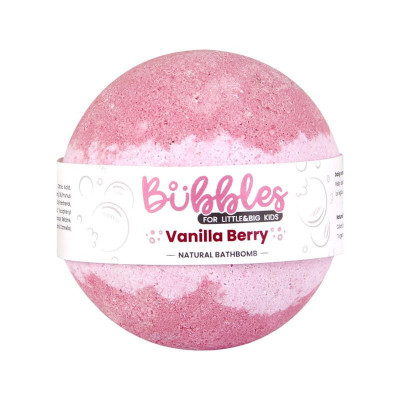 Bila de Baie pentru Copii cu Vanilie si Capsuni Vanilla Berry 115 grame Bubbles foto