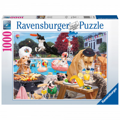 Puzzle Catei La Piscina, 1000 Piese foto