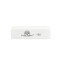 Buffer pentru unghii, Global Fashion, granulatie 100, culoare alba