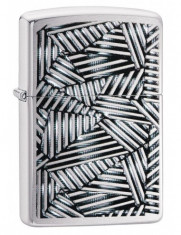 Bricheta Zippo 29885 Mesmerizing Line Grid Design foto