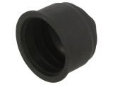Capac de capăt conductă elastomer negru SILVYN&reg; K-EM