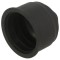 Capac de capăt conductă elastomer negru