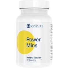 Power Mins Complex de 10 Minerale Esentiale (100 Capsule) - Calivita