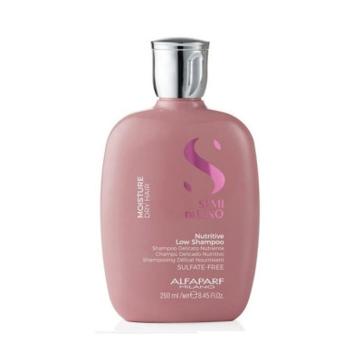 Sampon hidratant pentru par uscat, Alfaparf, Semi Di Lino Moisture Nutritive Low Shampoo, 250ml foto