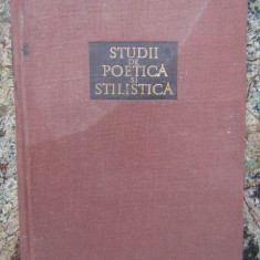 Studii De Poetica Si Stilistica - Tudor Vianu