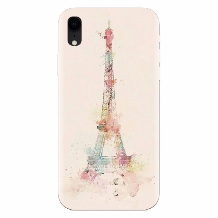 Husa silicon pentru Apple Iphone XR, Eiffel Tower 001