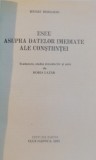ESEU ASUPRA DATELOR IMEDIATE ALE CONSTIINTE de HENRI BERGSONI, 1993