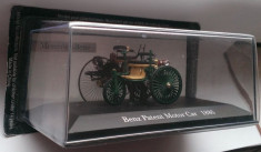 Macheta Benz Patent Motor Car 1886 - Altaya 1/43 Mercedes foto