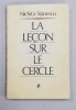 LA LECON SUR LE CERCLE par NICHITA STANESCU , 1988