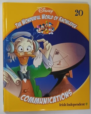 DISNEY , THE WONDERFUL WORLD OF KNOWLEDGE , No. 20 : COMMUNCATIONS , 2008 foto