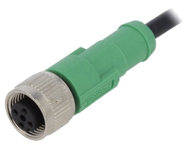 Cablu M12 4 pini, 3m, PVC foto