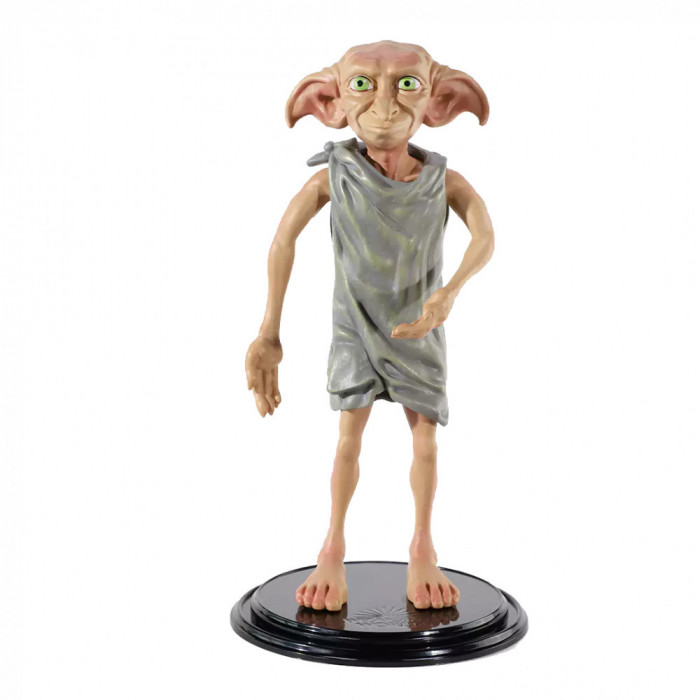 Figurina articulata IdeallStore&reg;, Dobby House-Elf, 16 cm, stativ inclus