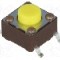 Microintrerupator, 6.2x6.2mm, OFF-(ON), SPST-NO, DIPTRONICS - DTSM-62Y-V-B