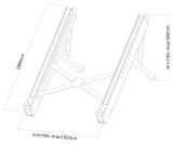 Stand laptop NM 11-17 aluminiu Stand laptop NM 11-17&quot; aluminiu
