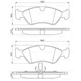 BOSCH 0 986 491 900 set placute frana disc