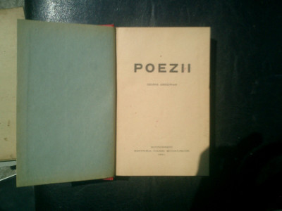 Poezii 2 volume - George Gregorian foto