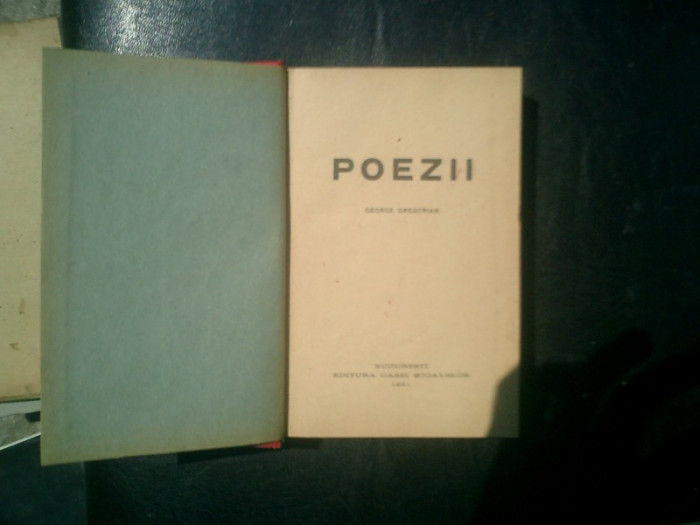 Poezii 2 volume - George Gregorian