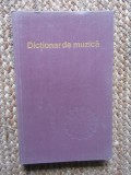 DICTIONAR DE MUZICA- IOSIV SAVA SI LUMINITA VARTOLOMEI, BUC. 1979