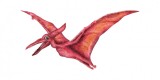 Cumpara ieftin Sticker decorativ Dinozaur, Rosu, 85 cm, 3931ST, Oem