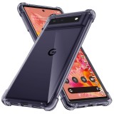 Husa Google Pixel 6 Asteroid GSM Shockproof Clear Silicone, fumuriu