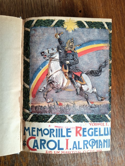 Memoriile Regelui Carol I al Romaniei - 5 volume in coligat , 1909 / R8P2S