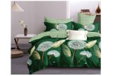 Lenjerie Pat Dublu 6 Piese Bumbac Finet Gros, 4 Fete Perna 50x70cm + 70x70cm, Cearceaf 230x250cm, Pilota 200x230cm