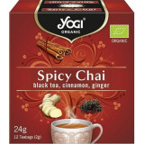 Yogi tea-ceai eco cu mirodenii spicy chai 2gr*12dz, Pronat