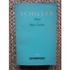 Friedrich Schiller - Hotii. Don Carlos (1965)