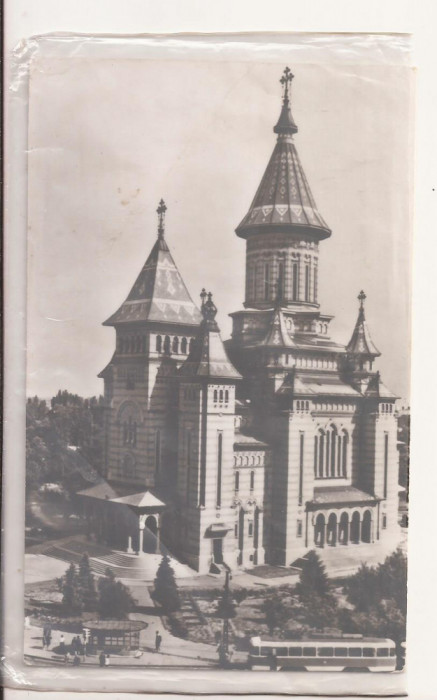 CA20 -Carte Postala- Timisoara , Catedrala Mitropoliei Banatului, circulata 1967