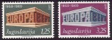 s3 - Jugoslavia 1969 - Europa-cept 2v neuzat,perfecta stare